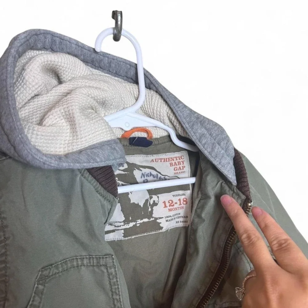 Vintage Gap Baby Jacket w/ hood